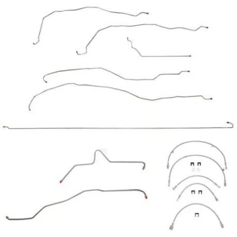 99-02 GMC Sierra 1500 Brake Line & Hose Kit 2WD Reg Cab_Short Bed